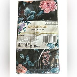 Show Inspired Floral Guest Napkins 2021 Netflix